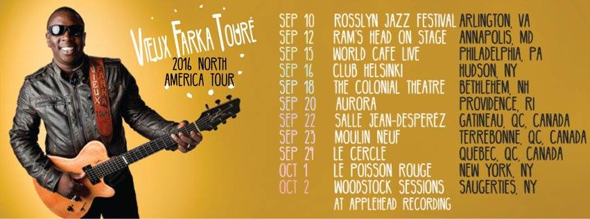 View Faka Touré to announce North America Fall Tour