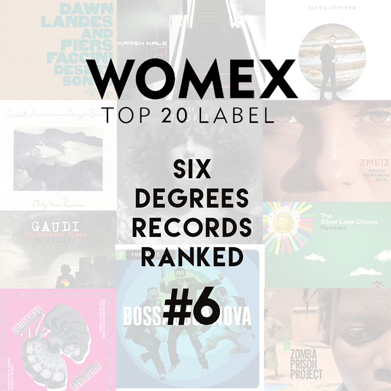 Womex named Six Degrees in their top 20 list of Best Labels for 2016