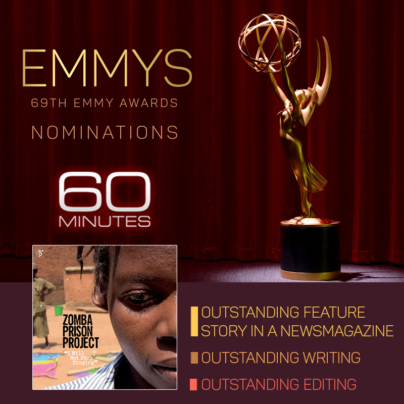 Zomba Prison Project gets 3 Emmy Nominations
